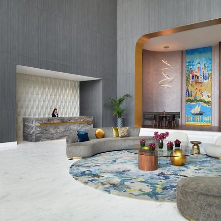 Movenpick Jumeirah Village Triangle Dubai Exterior photo The lobby of the hotel